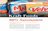 Worksoft Success Story: Kraft Foods Completes Journey to ... · PDF fileby Ken Murphy, Senior Writer of Business Process Tests 80% Automation Completes Journey to Kraft Foods Group