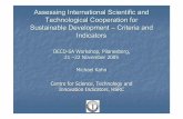 Assessing International Scientific and Technological ... fileE – environment P – politics ... Services; legal, financial, IP, cultural, regulatory ... Factors limiting high level