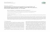 Review Article Modulation of Immunoregulatory Properties ...downloads.hindawi.com/journals/sci/2016/9434250.pdf · Modulation of Immunoregulatory Properties of Mesenchymal Stromal