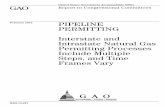 GAO-13-221, Pipeline Permitting: Interstate and Intrastate ... · PDF filePIPELINE PERMITTING Interstate and Intrastate Natural ... Interstate and Intrastate Natural Gas Permitting