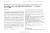 Preanalytical quality improvement: in quality we trust CCLM 2012.pdf · Lippi et al.: Preanalytical quality improvement: in quality we trust 231 assessors and external quality assessment