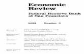 Economic Review - frbsf.org · PDF filemonetary transmission model (Sims 1986). 1. See, for example, Sims (1980) and Bemanke and Blinder (1992). An exception is Strongin (1992) which