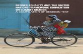 Gender equality and the UNITED NATIONS …wedo.org/wp-content/uploads/united-nations-web.pdf · 2 FOREWORD Gender equality continues to be increasingly recognized as a critical crosscutting