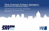 Lila Kazemian and Catrin Andersson - · PDF fileThe French Prison System: Comparative Insights for Policy and Practice in New York and the United States Lila Kazemian and Catrin Andersson