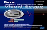 HMI Parts ・ PLC Communication Driver Visual Scopekoyoele.co.jp/english/support/pdf/VisualScope.pdf · Name Product No. Specification Visual Scope OCX HMI Parts PLC Communication