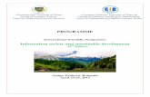 Information society and sustainable developmentalexandratataru.ro/wp-content/uploads/2015/04/PROGRAMME-Azuga-2… · Ileana GHEORGHE, Petroleum-Gas University, Ploie şti, Romania