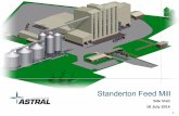 Standerton Feed Mill Project - Astral Foods Feed Mill Site Visit... · 22 weeks . Rearing . 40 weeks . Laying . 3 weeks . ... Camperdown Agter Paarl . ... Construction work on the