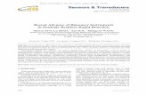 Recent Advance of Biosensor Instruments -  · PDF fileSensors & Transducers, Vol. 155, Issue 8, August 2013, pp. 136-149 Biosensors