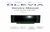 Service Manual - bambooz.pytalhost.netbambooz.pytalhost.net/...S12_ServiceManual_Rev1.pdf · Service Manual LCD TV For 232-S12 ... Block Diagram ... LCD Display Color 16.7M colors