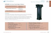 HPK05 In-Line Cartridge Filters - odms.net.au · PDF fileHydraulic Filtration • 207 HIGH PRESSURE FILTERS HPK05 In-Line Cartridge Filters Standard Bypass Ratings • 60 psi / 414