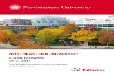 NORTHEASTERN UNIVERSITY - · PDF fileNortheastern University’s College of Professional Studies has ... School of Law. ... • Ranked 12th for Architecture by the Key Institute National