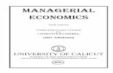 School of Distance Education -   · PDF fileSchool of Distance Education Managerial Economics-I Sem.B.Com/BBA 2 UNIVERSITY OF CALICUT SCHOOL OF DISTANCE EDUCATION