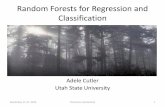 Random Forests for Classification and Regression - · PDF fileRandom Forests for Regression and ... – Expected mean squared error • Classification ... – Randomly select a training