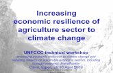 Increasing economic resilience of agriculture sector to ...unfccc.int/files/adaptation/application/pdf/fao.pdf · Increasing economic resilience of agriculture sector to ... improve
