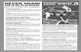 NEVER AGAIN - Stowarzyszenie „Nigdy Więcej” · PDF fileNEVER AGAIN MAGAZINE ... Players, a famous and successful player of Polish and ... preventing exclusion of sportsmen from