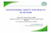 OCCUPATIONAL SAFETY AND HEALTH IN VIETNAMIN VIETNAM …Vietnam... · OCCUPATIONAL SAFETY AND HEALTH IN VIETNAMIN VIETNAM Phan Thi Thuy Chinh, MPH National Institute of Occupational