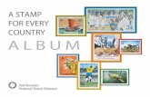 A Stamp for Every Country - National Postal Museum · PDF fileStart a collection of almost 800 stamps—one from every country in the world that has produced stamps, including many