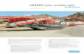 UH440i cone crusher unit in Action - crusher-   cone crusher unit ... Featuring the market leading Sandvik CH440 cone crusher it comes with ... Crusher Type Sandvik CS440 Cone