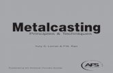 Principles & Techniques -  · PDF file2.5.1. Heat Treatment of Ferrous Alloys ... 4.4.1. Basic Principles ... x Metalcasting Principles & Techniques 12.2.3