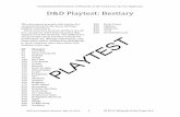 D&DPlaytest:Bestiary · PDF fileConfidentialinformationofWizardsoftheCoastLLC.Donotduplicate.! D&DNext!Playtest:!Bestiary–May!24,!2012! 1! ©!2012WizardsoftheCoast!LLC ! D&DPlaytest:Bestiary
