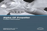 Alpha CP Propeller -   · PDF fileWhirling.and.axial.vibration.calculations.....22 Instruction.Manual ... Alpha CP Propeller Introduction