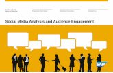 Social Media Analysis and Audience Engagement Business... · Social Media Analysis and Audience Engagement ... Track the success of social media in marketing campaigns and extract