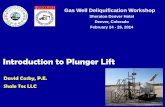 Introduction to Plunger Lift - Shale Tec, LLC · PDF fileGas Well Deliquification Workshop Sheraton Denver Hotel Denver, Colorado February 24 - 26, 2014 Introduction to Plunger Lift