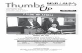 Thumbs - mnda.org.zamnda.org.za/NL/February 2011.pdf · Rina Myburgh Thumbs ... patients have passed away and family not advising us. ... being led by Prof Siddharthan Chandran at