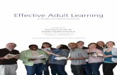 Effective Adult Learning: A Toolkit for Teaching Adults · PDF fileCommon questions and answers about materials, ... Who is my target audience, ... Effective Adult Learning: A Toolkit