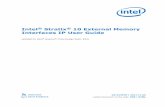 256 10 External Memory Interfaces IP User Guide · PDF fileContents 1 Intel ® Stratix 10 EMIF IP Introduction.....9 1.1 Intel Stratix® 10 EMIF IP Design Flow