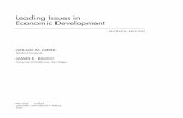 Leading Issues in Economic Developmenteconweb.ucsd.edu/~jrauch/leadingissues/leading.pdf · Leading Issues in Economic Development SEVENTH EDITION ... USING THIS BOOK xix ... Development
