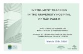 INSTRUMENT TRACKINGINSTRUMENT TRACKING IN THE UNIVERSITY ... · PDF fileINSTRUMENT TRACKINGINSTRUMENT TRACKING IN THE UNIVERSITY HOSPITAL ... CSSD - Stock Surgical InstrumentsSurgical
