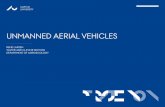 UNMANNED AERIAL VEHICLES - ST · PDF fileunmanned aerial vehicles renÉ larsen water and climate section department of agroecology 1 . aarhus university 1. ... ›nano drones ›swarming: