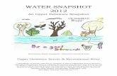 WATER SNAPSHOT 2012 - National Park Service · PDF fileWATER SNAPSHOT . 2012 . ... Elementary School, and Preston Area School in Pennsylvania, ... simple terms, turbidity answers the