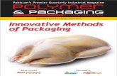 Innovative Methods of Packaging - Thesisthesis.com.pk/edition/14Issue.pdf · MARK YOUR CALENDAR Omanplast 21 ... 7-10, September 2016 Jakarta, Indonesia Chinaplas 16-19, May 2017