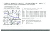 Jennings Cemetery, Wilson Township, Gentry Co., MO Cem Files/Glick 2008 PDF Cem... · Jennings Cemetery, Wilson Township, Gentry Co., MO Cemetery Transcriptions based on digital Photos