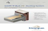 Roofing System - · PDF fileRoofing System provides an insulating performance that is up to five times better than other commonly available insulation ... MetalDeck MetalDeckwithNoCeiling
