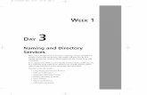 Naming and Directory Services - Pearson HE UKcatalogue.pearsoned.co.uk/samplechapter/0672325586.pdf · Naming and Directory Services Days 1 and 2 introduced you to enterprise computing