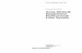 ARMY MEDICAL DEPARTMENT PROFESSIONAL FILLER SYSTEMgovdocs.rutgers.edu/mil/army/r601_142.pdf · Army Medical Department Professional Filler System ... Army Medical Department Professional
