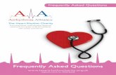 The Heart Rhythm Charity - Arrhythmia Alliance UK Booklet 080… · Frequently Asked Questions The Heart Rhythm Charity Promoting better understanding, diagnosis, treatment and quality