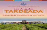 Saturday, September 23, 2017 - California Rural Legal ... · PDF fileGladdys Uribe Law Office of Gladdys J. Uribe Ernesto Velázquez Los Ángeles City Attorney’s Office host committee