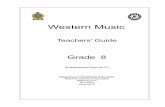 Teachers’ Guide - NIEnie.lk/pdffiles/tg/eGr08TG WestMusic.pdf · Western Music Teachers’ Guide Grade 8 (Implemented from 2017) Department of Aesthetic Education National Institute