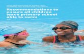 SWIM GROUP REVIEW OF CURRICULUM SWIMMING · PDF filemore confident pupils such as lifesaving or water polo, and specific guidance for teachers to help all pupils to reach the desired