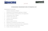 STANDARDS ORGANISATION OF NIGERIA ACT · PDF file2013 EDITION for by STANDARDS ORGANISATION OF NIGERIA ACT ARRANGEMENT OF SECTIONS Standards Organisation of Nigeria 1. Establishment
