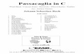Passacaglia in C - · PDF filePassacaglia in C Wind Band / Concert Band / Harmonie / Blasorchester / Fanfare Arr.: Jérôme Naulais Johann Sebastian Bach EMR 10929 1 1 8 1 1 1 5 4
