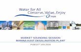 MARKET SOUNDING SESSION MARINA EAST DESALINATION PLANTisrael-trade.net/...Marina-East-Desalination-Plant-15-Jan-2016.pdf · 2 MARINA EAST DESALINATION PLANT The information presented