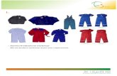 Front view Back view - OTZ Investment · PDF fileFront view Back view We can produce workwear, as per your requirements 1. 1.Various Professional workwear. Bibs available in Airtex