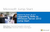 Microsoft Jump Startdownload.microsoft.com/download/0/0/9/00983385-3011-4CF4-9776-36… · Microsoft ® Jump Start ... grade school children in his local community ... Module 9: Implementing