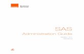 SAS administration guide - orange- · PDF fileAdministration Guide SAS ... managing managing managing your SAyour SAyour SAS service S serviceS service ... management portal to manage