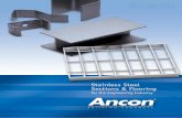 Stainless Steel Sections & Flooring - Home | Ancon Australia · PDF file · 2016-11-09Stainless Steel Sections & Flooring 2 Profiles Lipped Channel COLD FORMED SECTIONS ... Equal